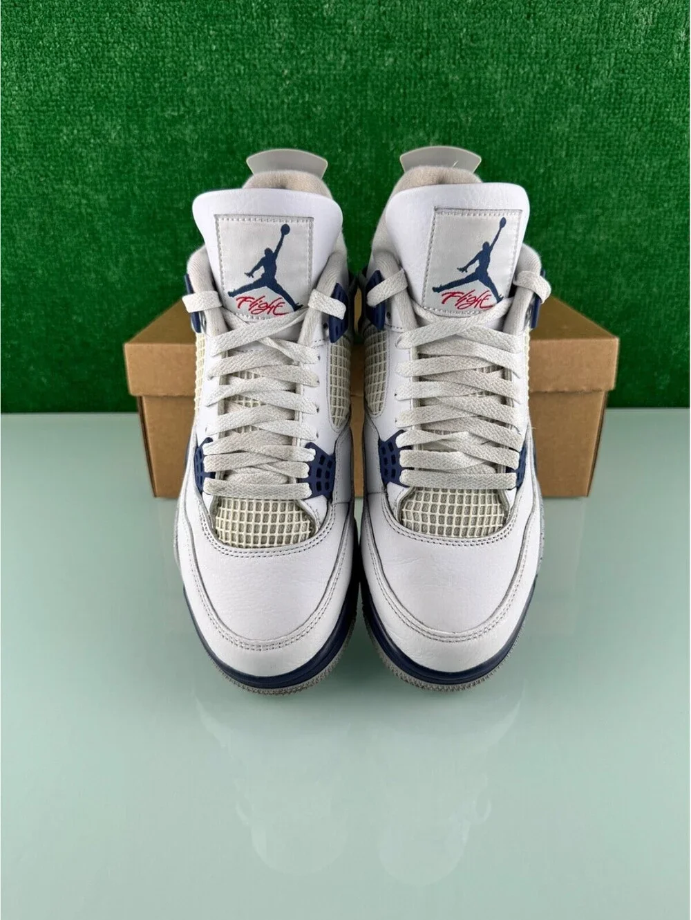 Size 8.5 - Jordan 4 Retro Mid Midnight Navy